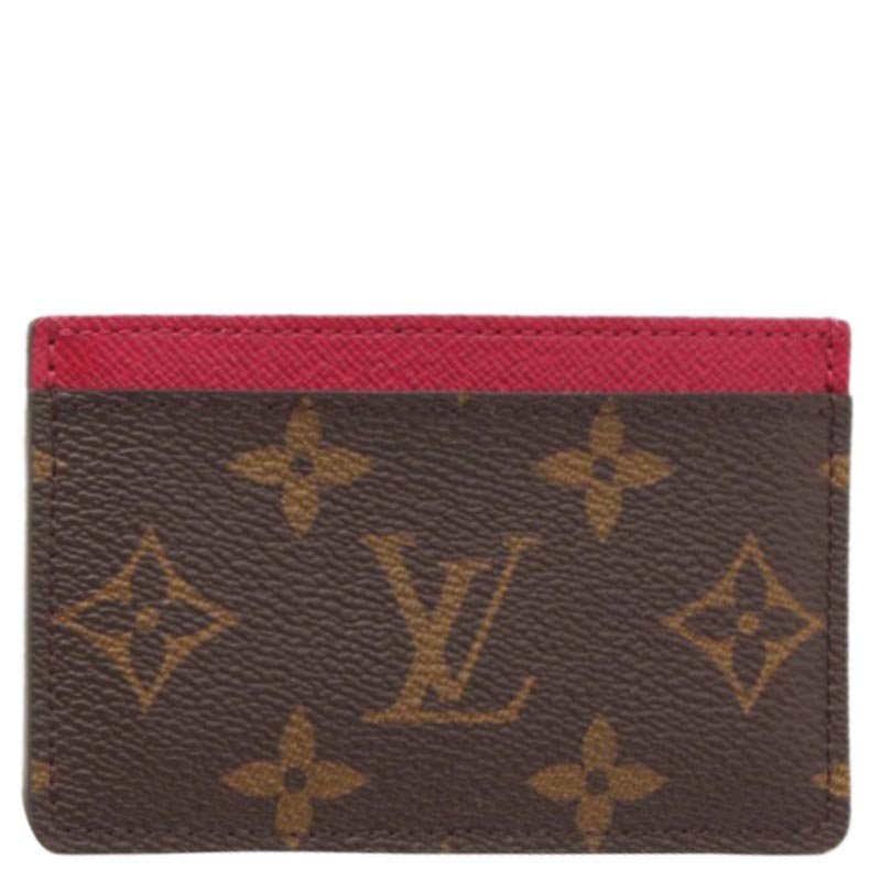 Louis Vuitton Monogram Canvas Card Case