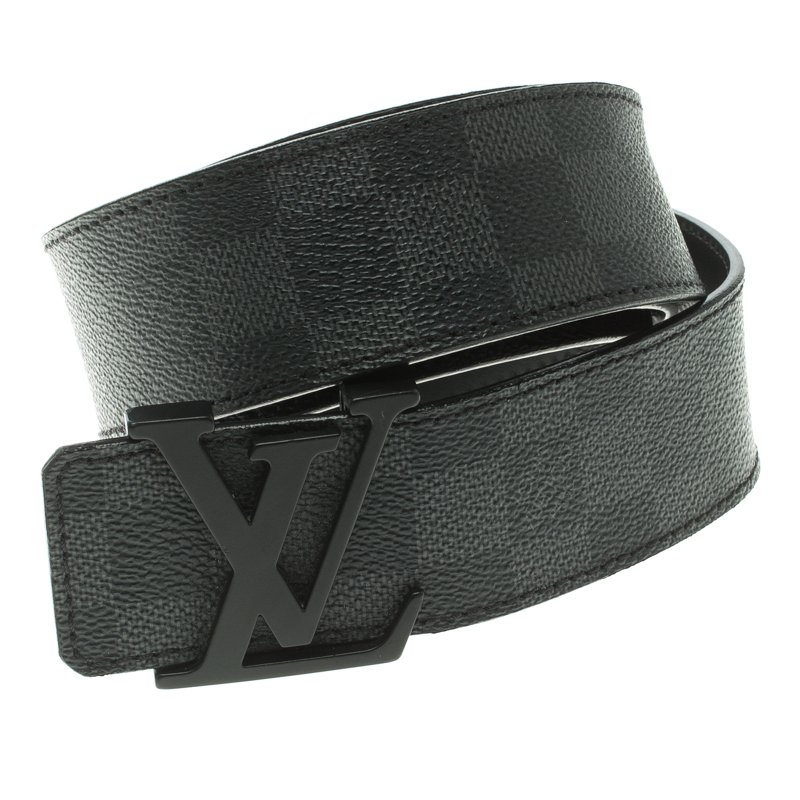 Louis Vuitton Monogram Canvas Trunks and Bags Round Buckle Belt 90