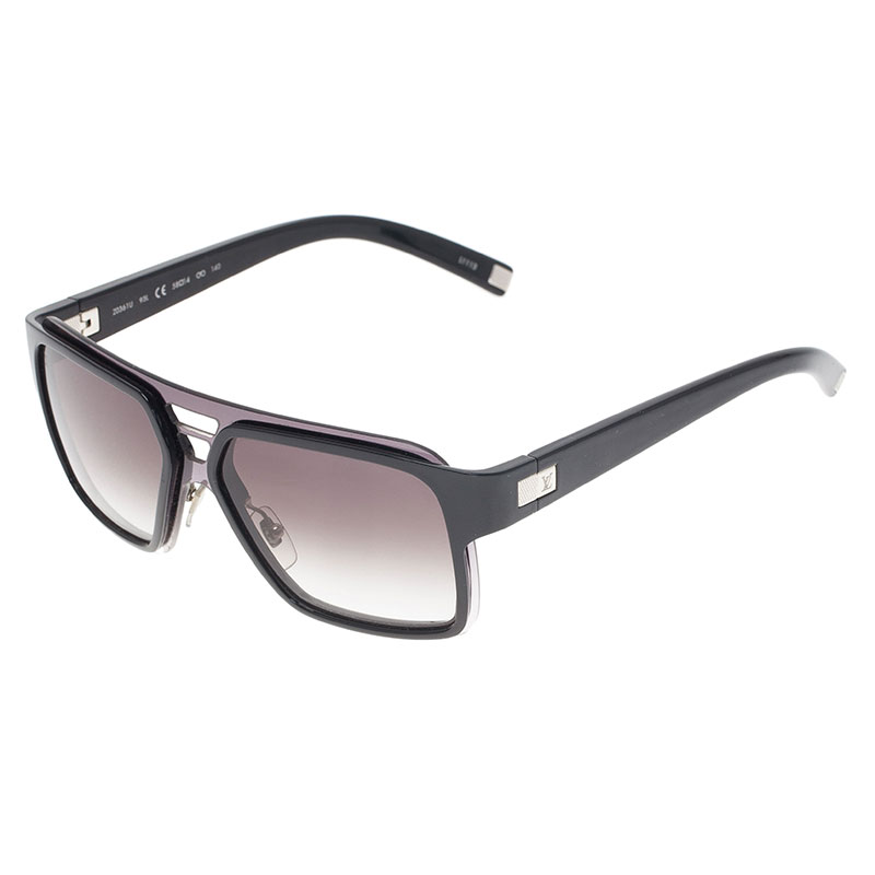 Louis Vuitton, Accessories, Louis Vuittonacetate Enigme Gm Sunglasses  Z36u Black
