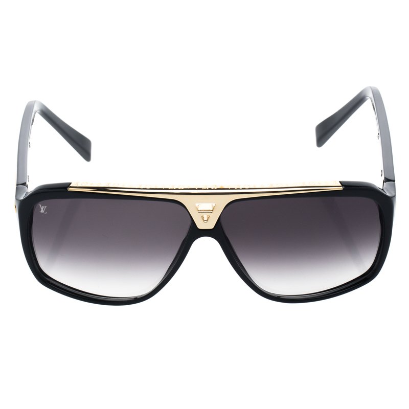 Louis Vuitton Black /Purple Gradient Z0350W Evidence Millionaire Square  Sunglasses Louis Vuitton | The Luxury Closet