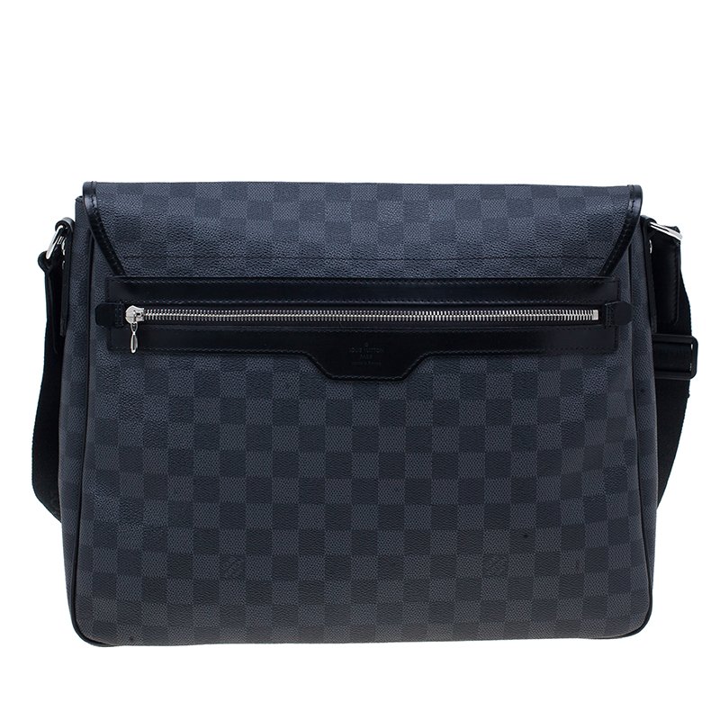 Louis Vuitton Damier Graphite Canvas Renzo Messenger Bag For Sale