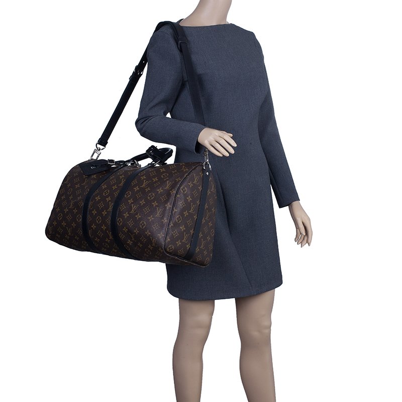 Louis Vuitton Keepall Bandouliere Monogram Macassar 45 – STYLISHTOP