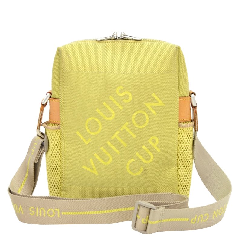 Louis Vuitton Jaune Damier Geant Limited Edition LV Cup Weatherly Bag Louis Vuitton | TLC