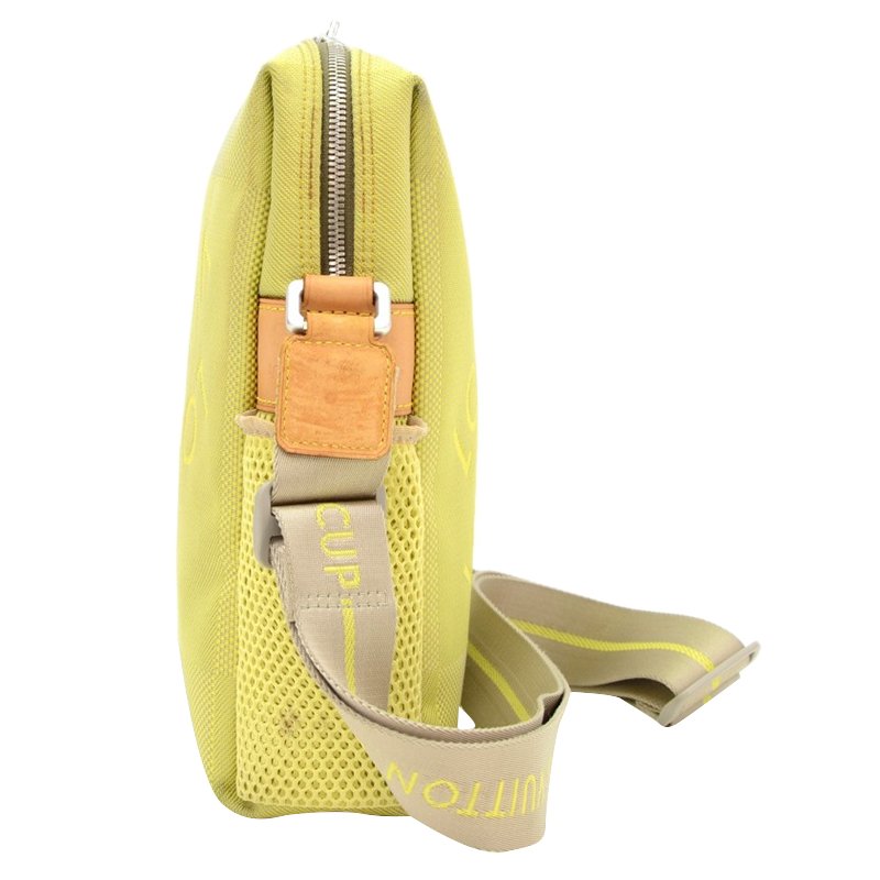 Louis Vuitton Lime Green Damier Geant Weatherly Danube 29lu76s For