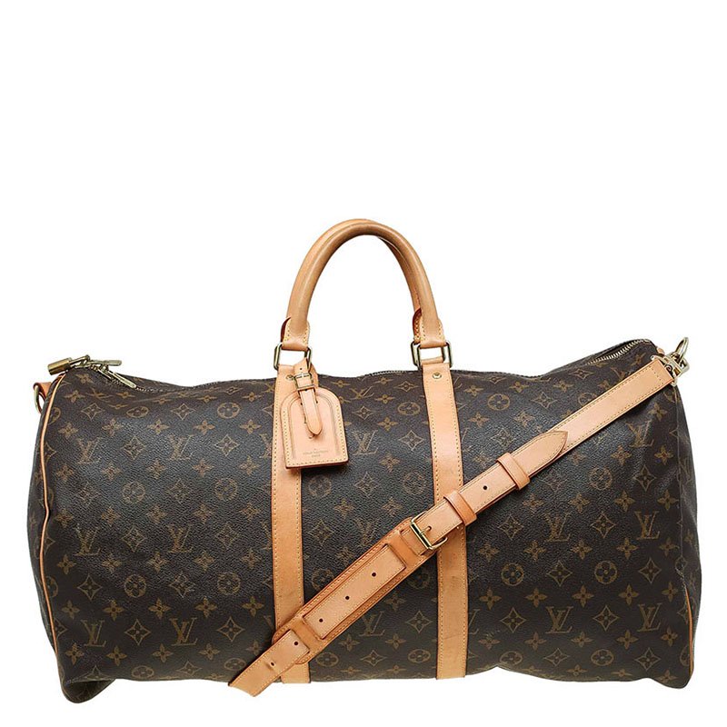 Louis Vuitton Monogram Canvas Keepall Bandouliere 55