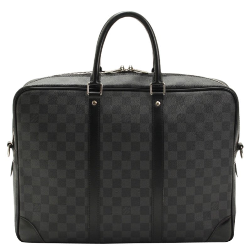 Louis Vuitton Damier Graphite Porte Documents Voyage Briefcase GM Louis