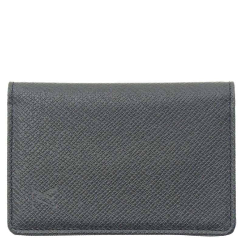 Pre Owned محفظة لوي فيتون جلد تايغا سوداء