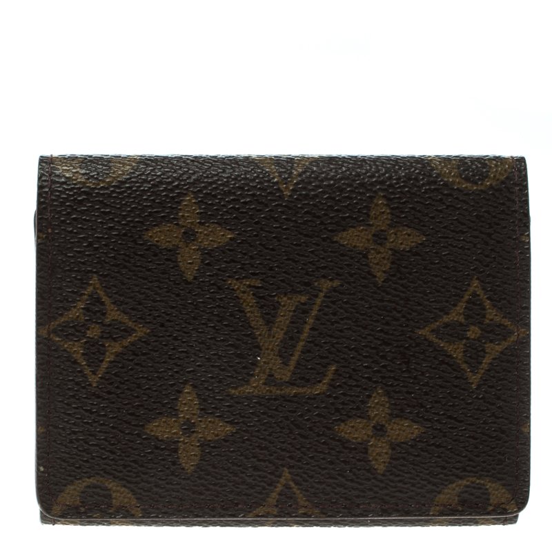 Louis Vuitton Monogram Canvas Business Card Holder