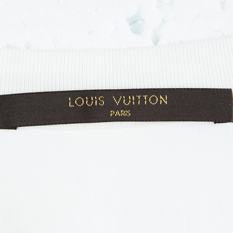 Louis Vuitton Multicolor Cotton Abstract Print Logo Detail Tshirt XL Louis  Vuitton