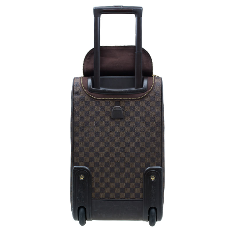 Louis Vuitton Damier Ebene Eole 60 Rolling Luggage Trolley