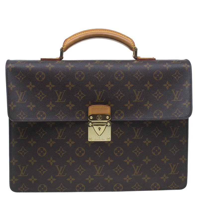 Pre Owned حقيبة مستندات لوي فيتون لاجويتو كانفاس مونوغرامي 