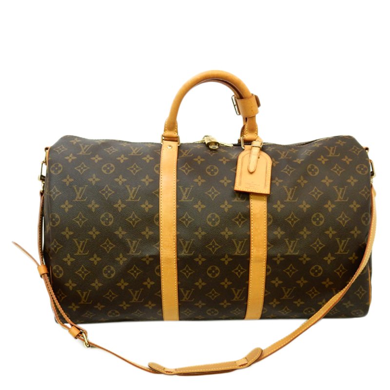 Pre Owned Louis Vuitton Monogram Canvas Keepall Bandouliere 50