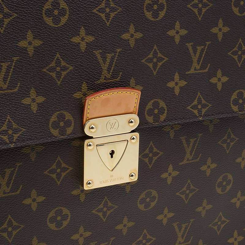 Elevate Your Style with Timeless Luxury: Louis Vuitton Monogram Laguito  Briefcase Collection