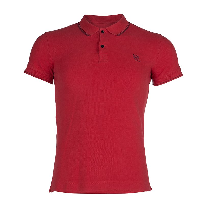 McQ By Alexander McQueen Red Polo T-Shirt S