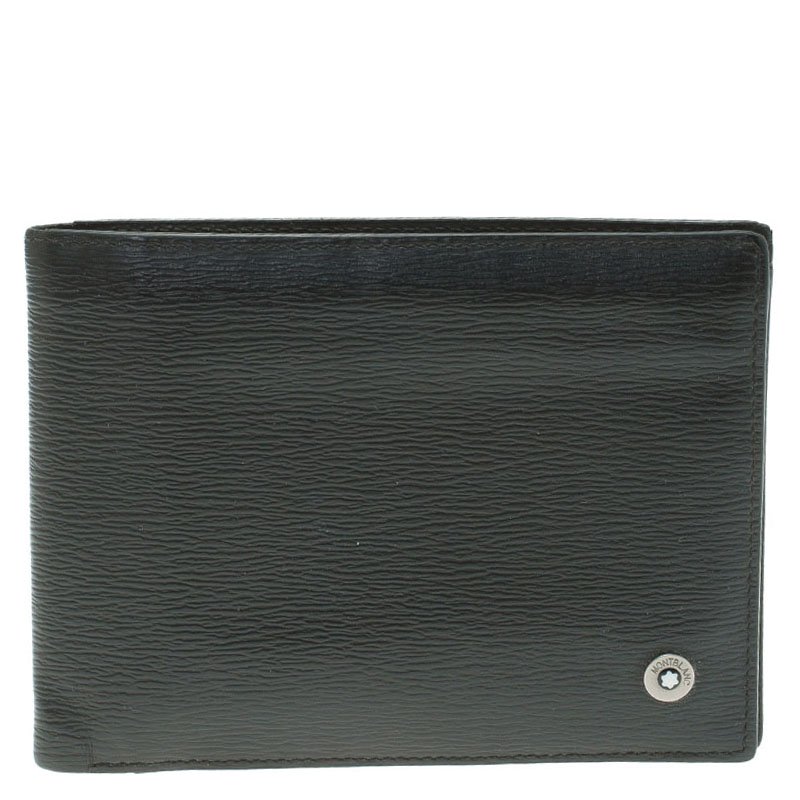 MontBlanc Black Leather Westside Wallet