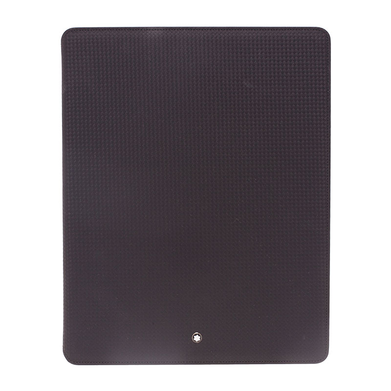 Pre Owned MontBlanc Black Patterned Leather Meisterstuck Galaxy Tab 7.7 Cover
