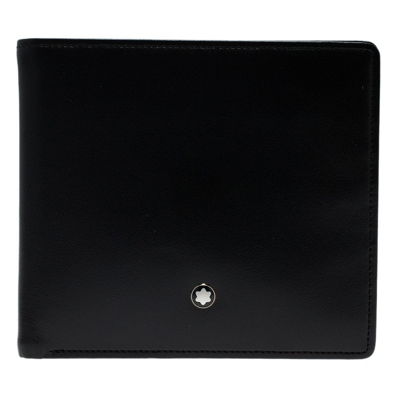 Montblanc Black Leather Miesterstuck Bifold Wallet