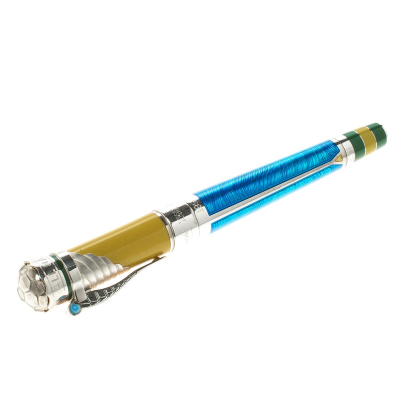 Montegrappa Pele Heritage Silver Rollerball Pen