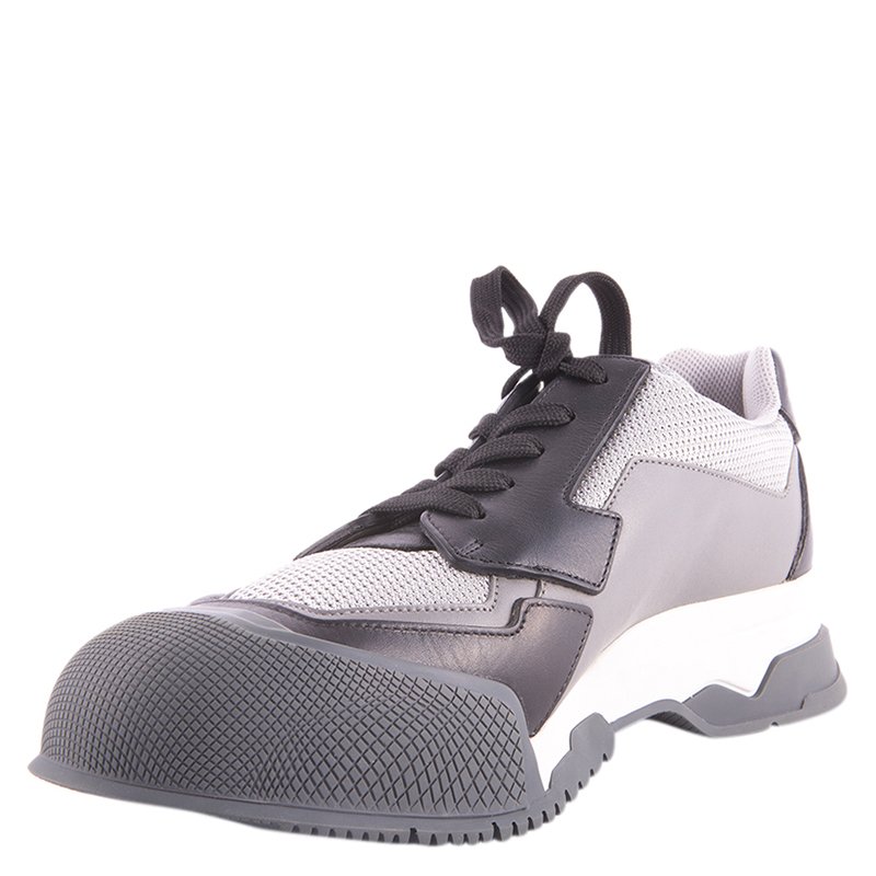 スニーカー PRADA Mesh sneakers ブラック プラダ Prax 2.0 ファブリックxメッシュ スニーカー