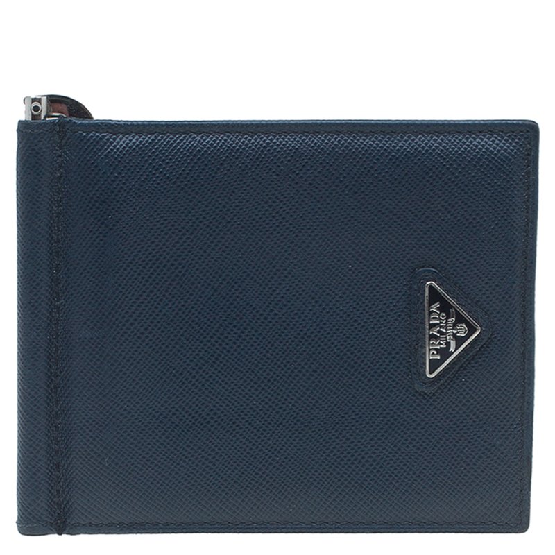 Louis Vuitton Men's Damier Cobalt Card Holder/Money Clip SHW