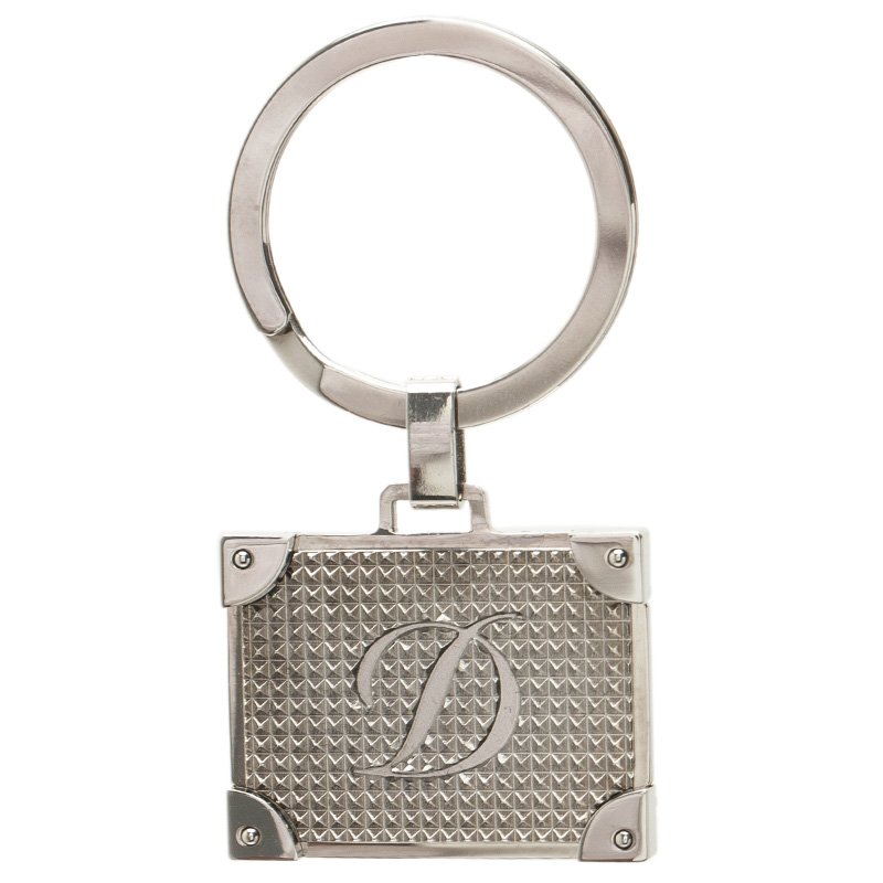 S.T. Dupont Silver Key Chain 