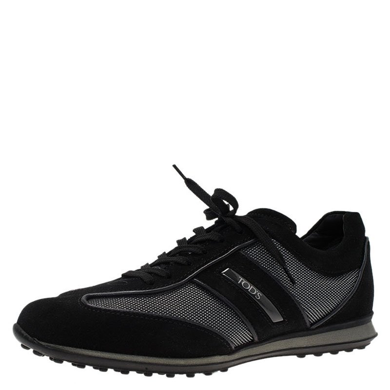 Tod's Black Suede Sneakers Size 41