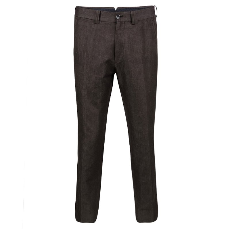 Tom Ford Brown Regular Fit Tailored Trousers M