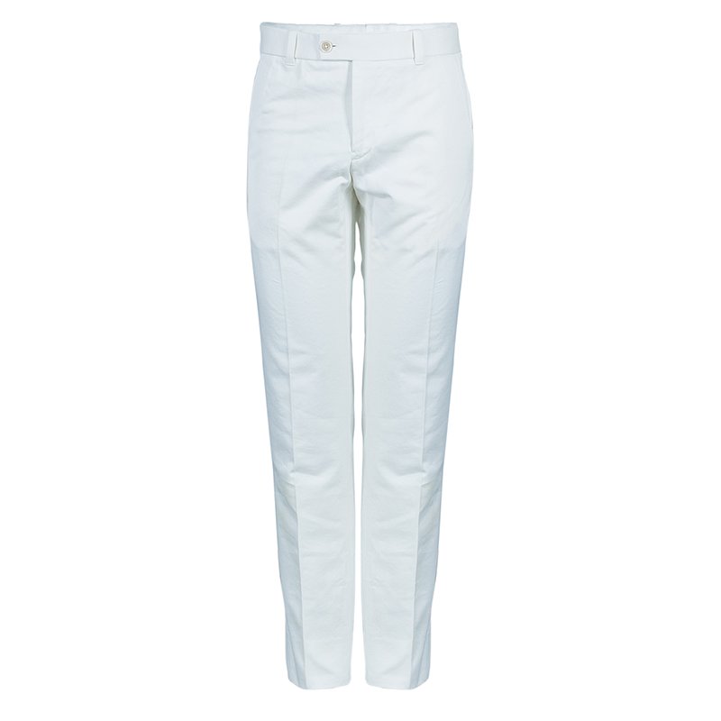 Tom Ford Men's Off-White Trousers S