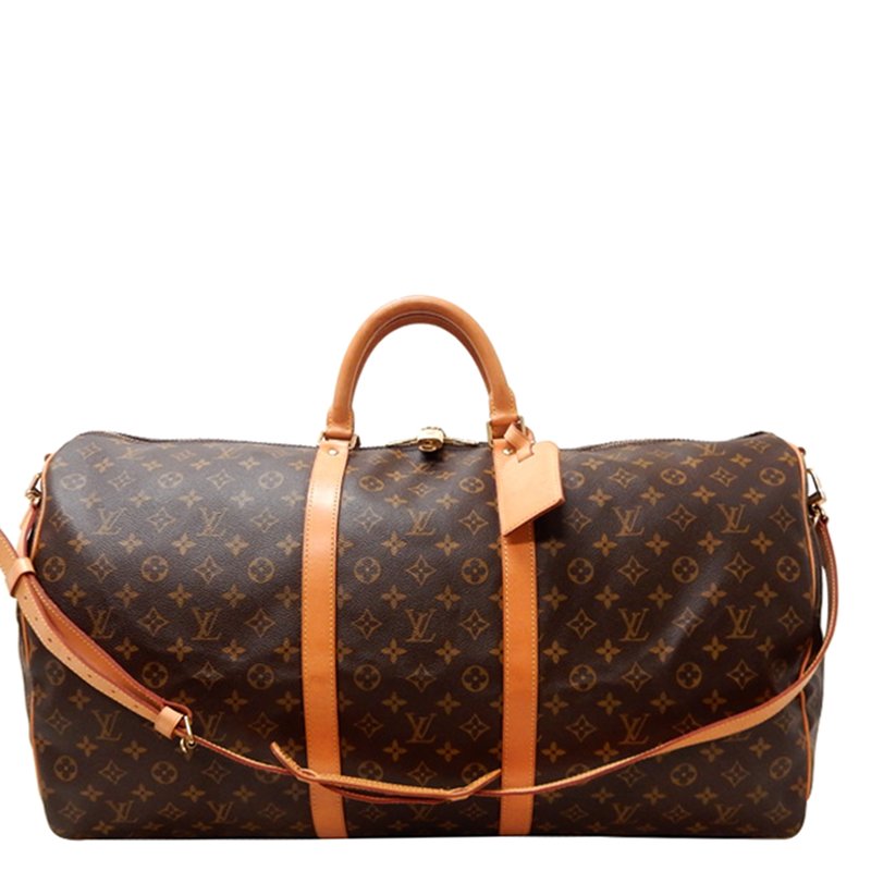 Pre Owned Louis Vuitton Monogram Canvas Keepall Bandouliere 60