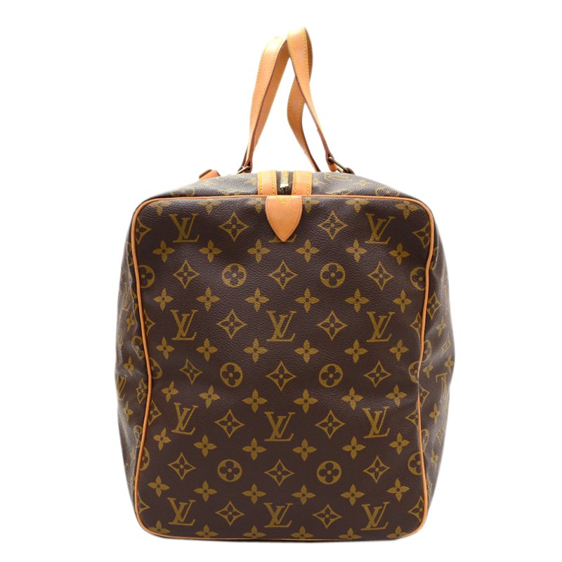 Louis Vuitton Vintage Monogram Canvas Sac Souple 55 Travel bag Brown Cloth  ref.704788 - Joli Closet