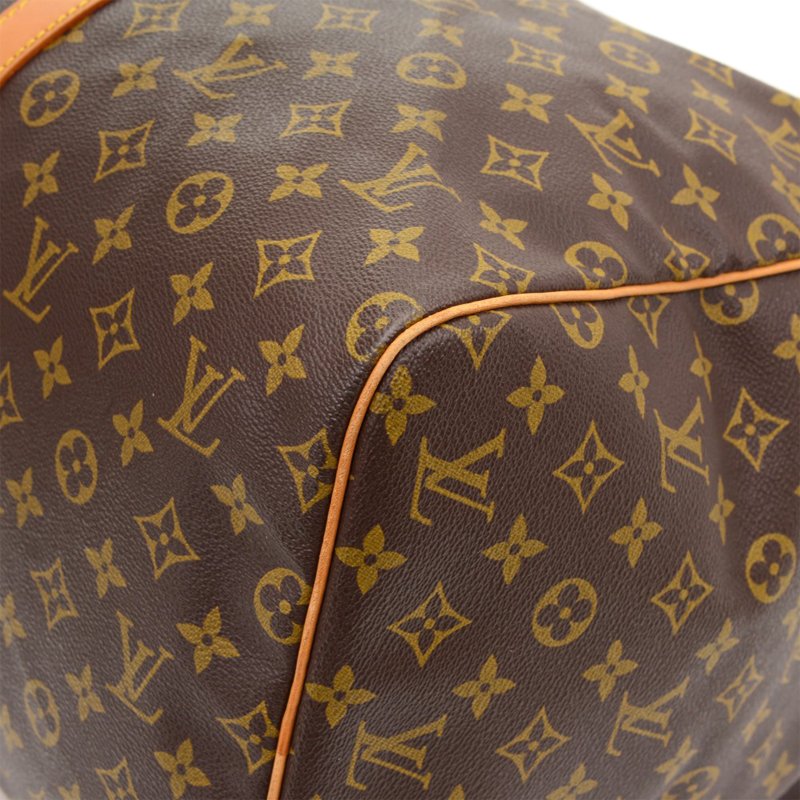 Sac souple cloth travel bag Louis Vuitton Brown in Cloth - 26319485