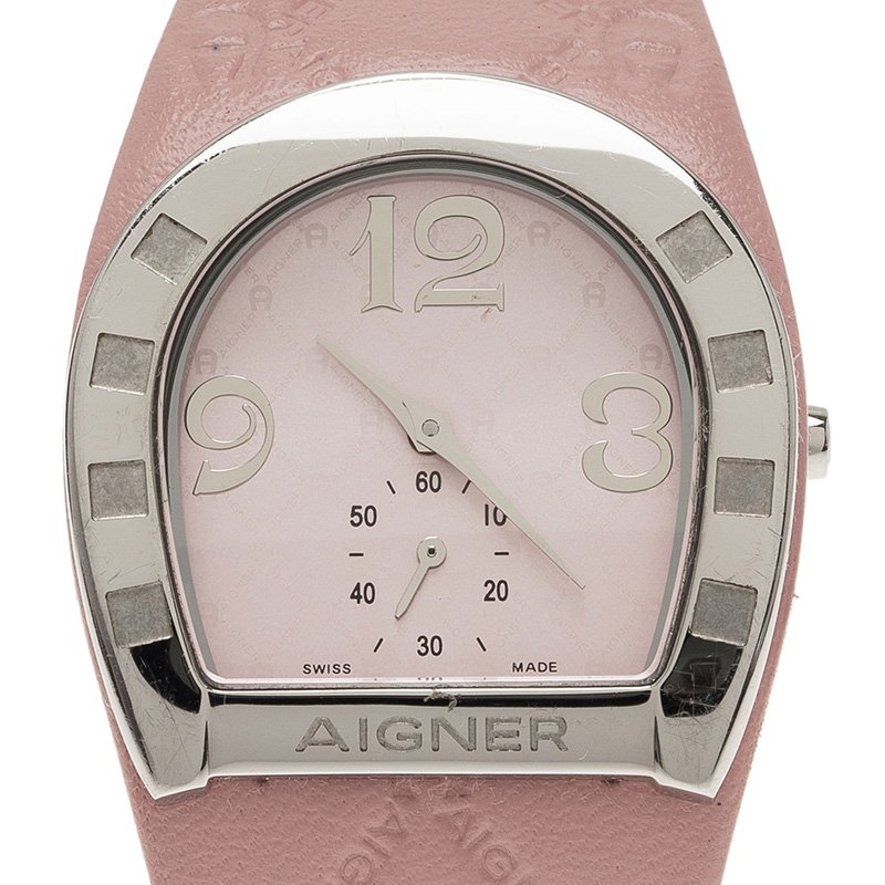 Aigner Pink Stainless Steel Capri Women's Wristwatch 31MM