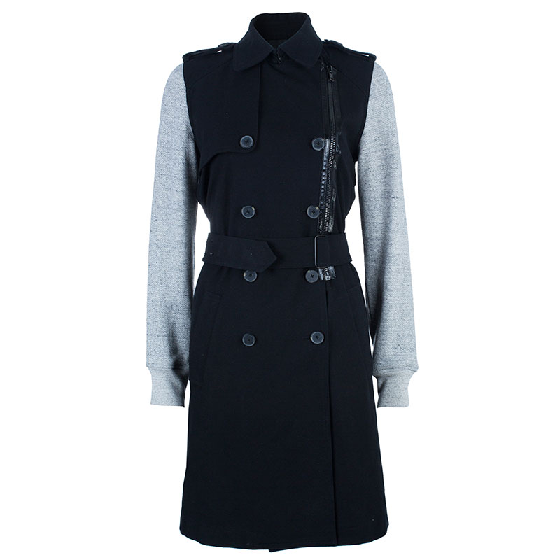 Alexander Wang Fleece Sleeve Long Coat M Alexander Wang | The Luxury Closet