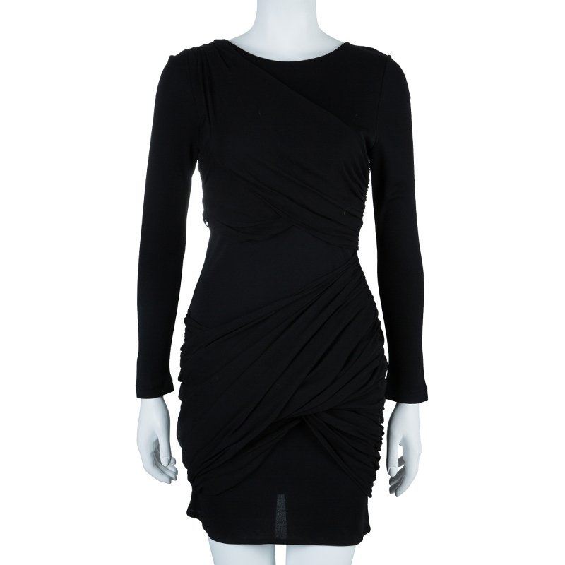 alice olivia black dress