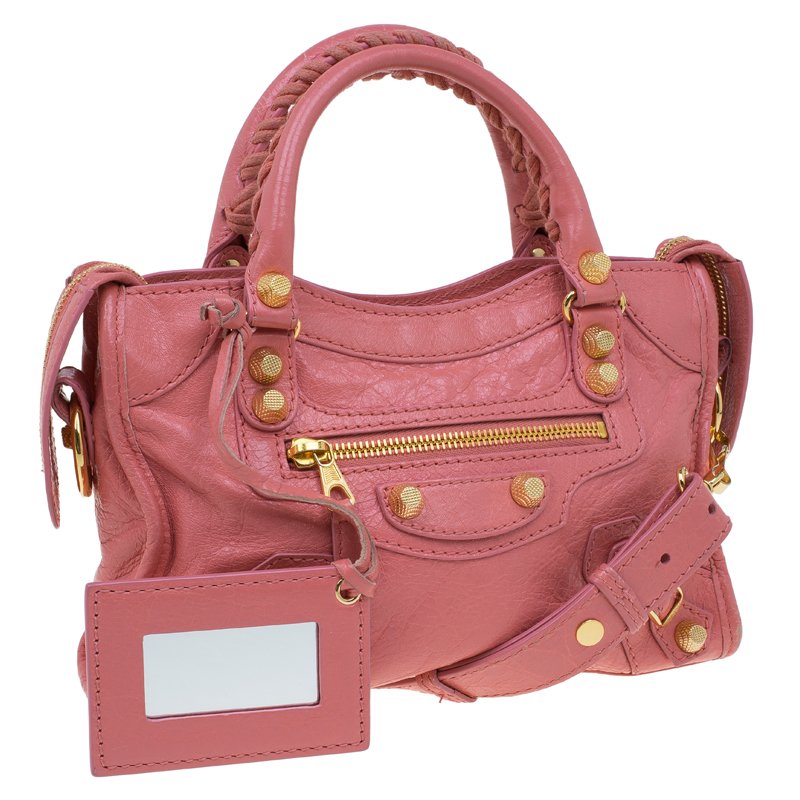 balenciaga pink purse