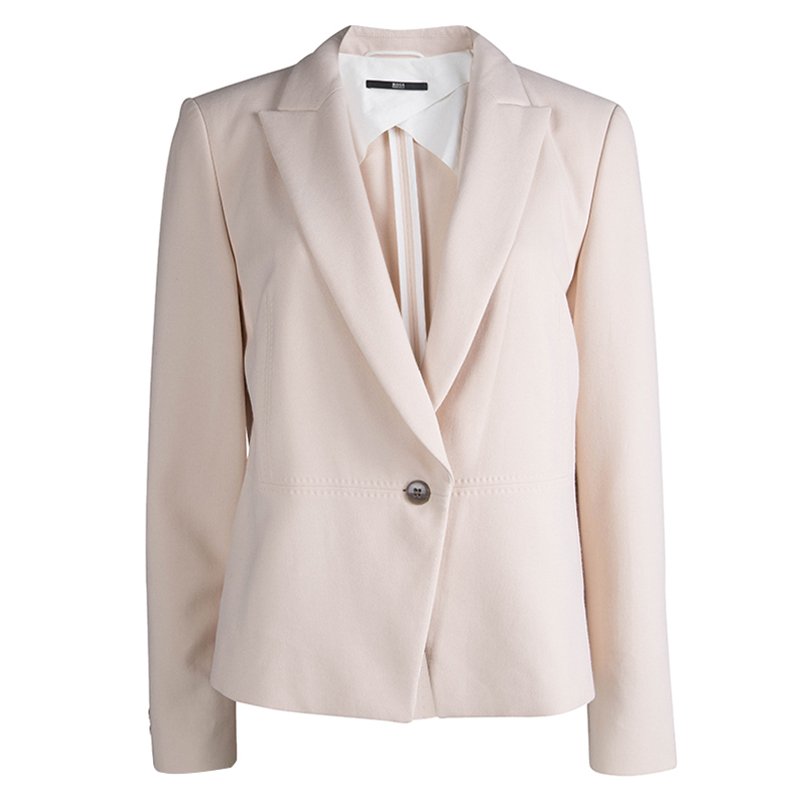 hugo boss pink coat