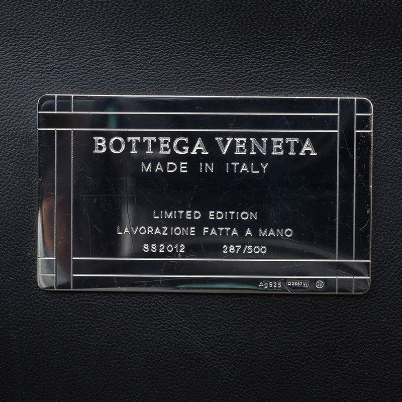Bottega Veneta Black Ltd. Ed. Floral Sienna Bag – The Closet