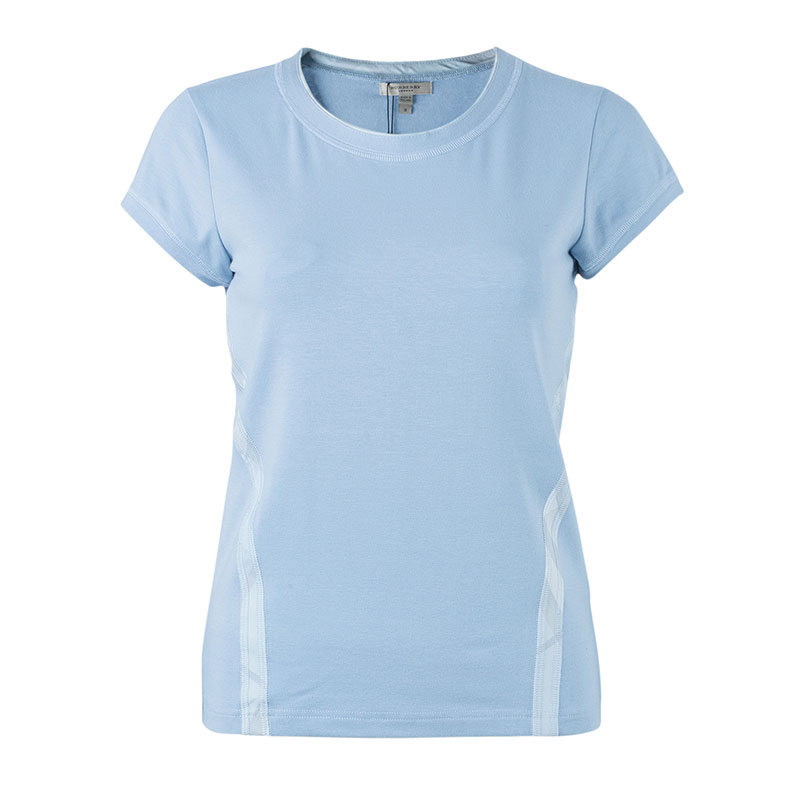 burberry t shirt womens blue