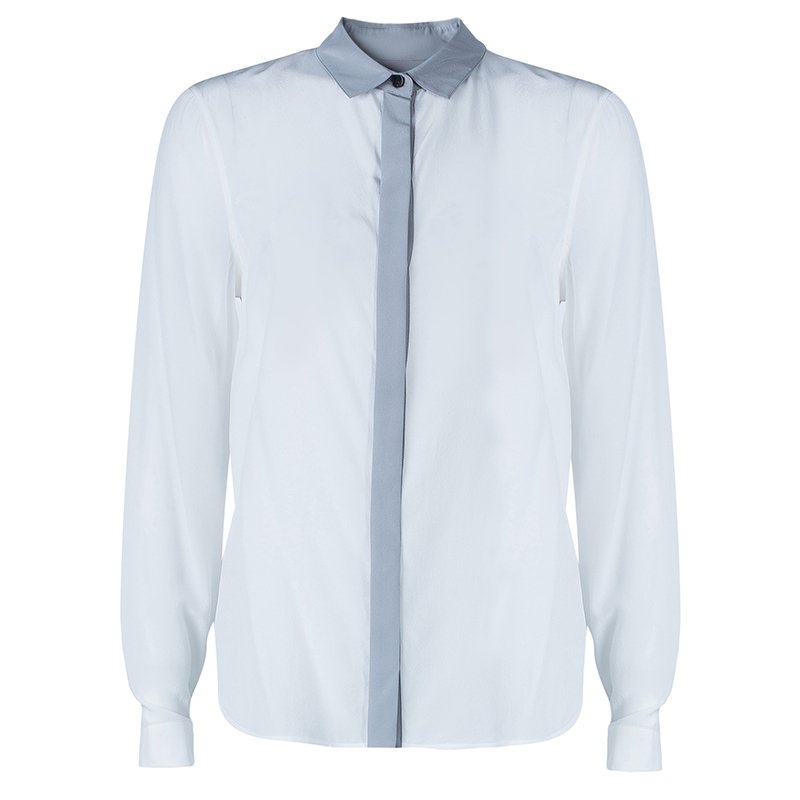 Pre Owned قميص بربري لونين M