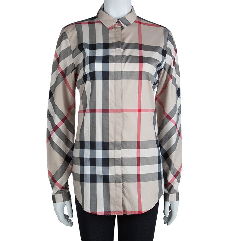 burberry long shirt