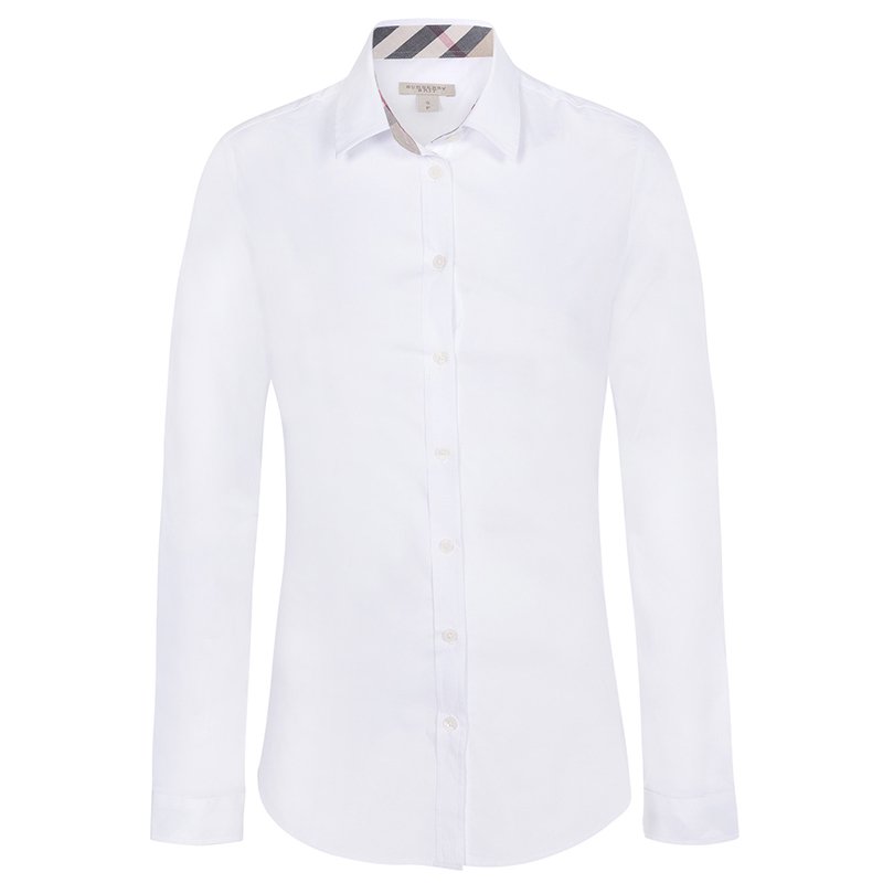 burberry brit white shirt
