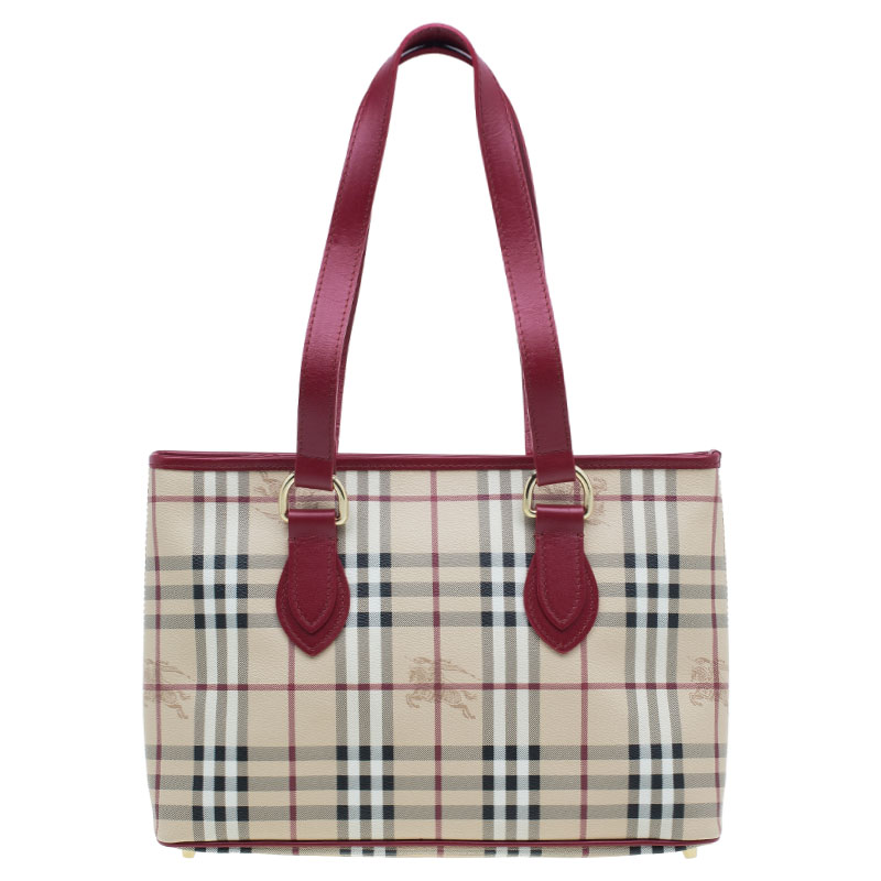 burberry haymarket tote medium