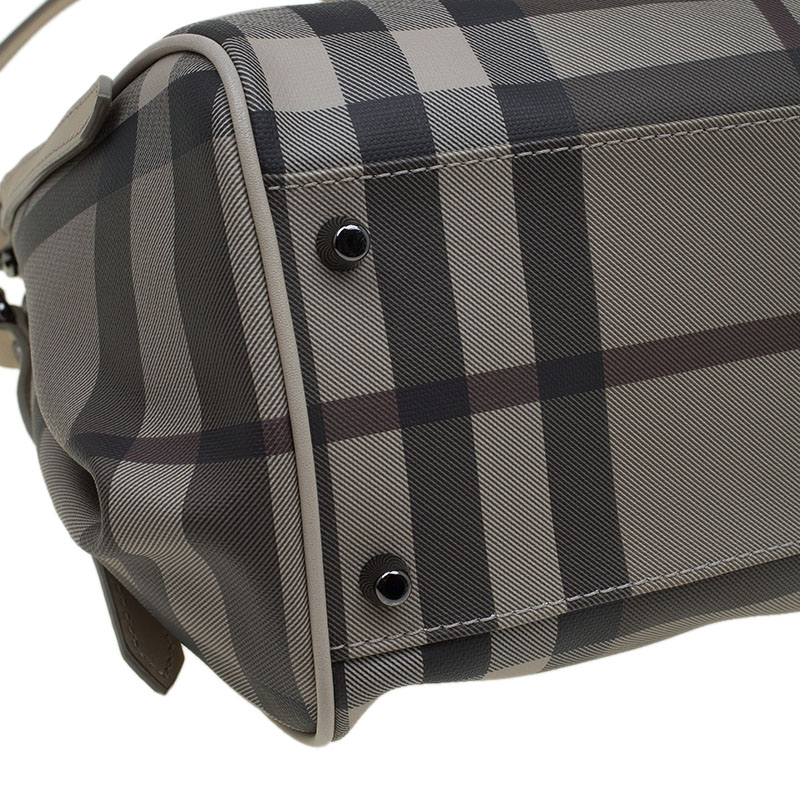 BURBERRY Grey Check Tote #20978 – ALL YOUR BLISS