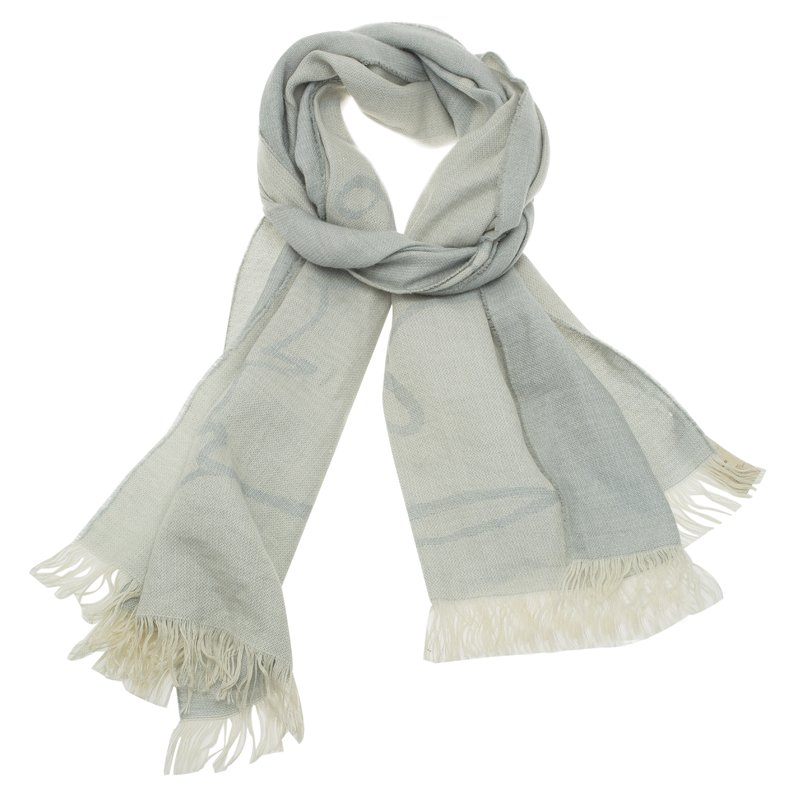 Burberry Grey Signature Stole