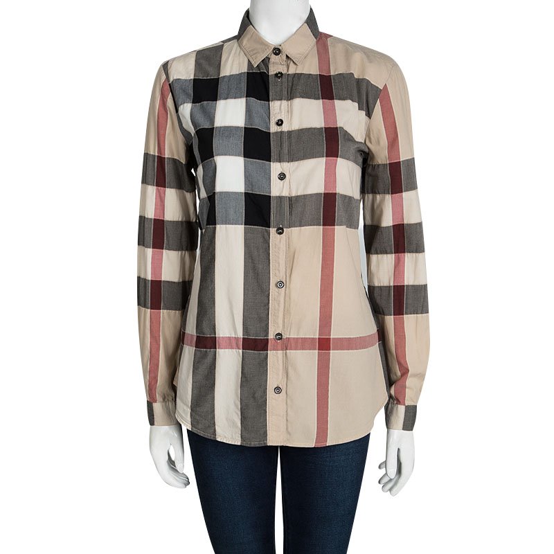 Burberry brit nova check shirt hotsell