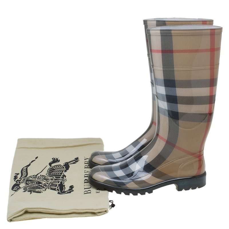 Burberry rain boots outlet original