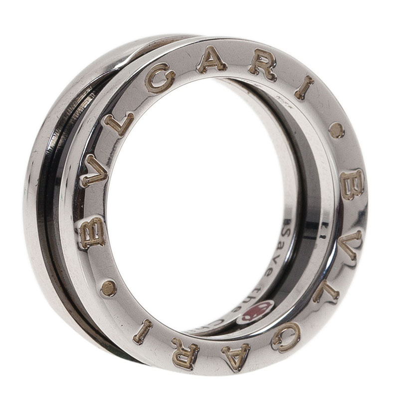 bvlgari silver rings collection