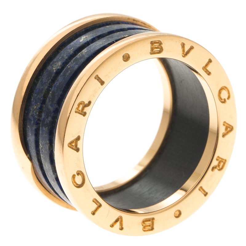 bvlgari blue marble ring