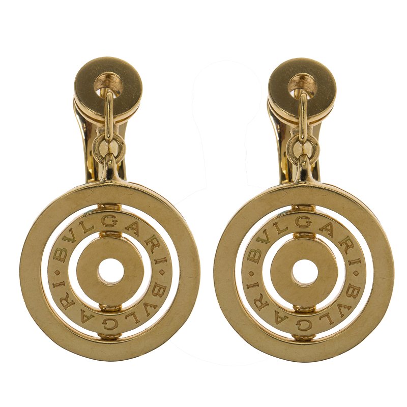 bvlgari gold earrings