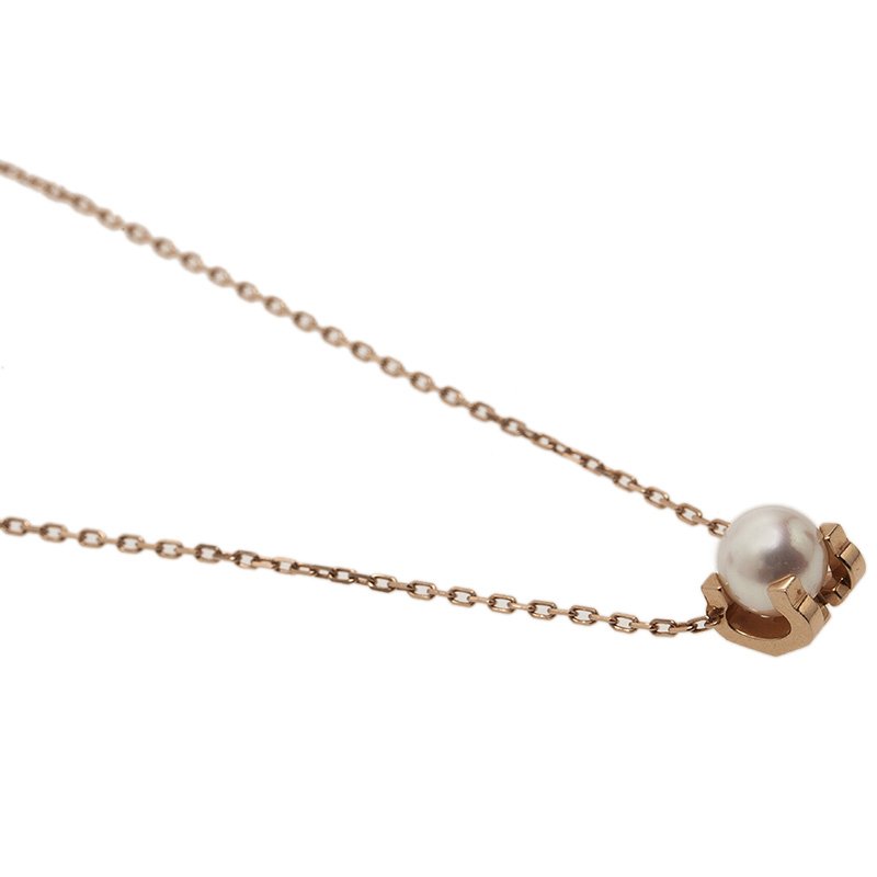 Cartier C de Cartier Pearl Rose Gold Necklace